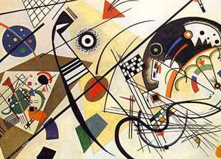 Transverse Line by Wassilly Kandinsky