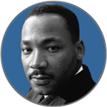 Picture of Martin Luther King.
