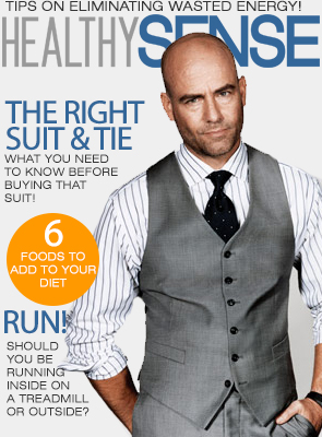Healthy Sense Magazine Cover